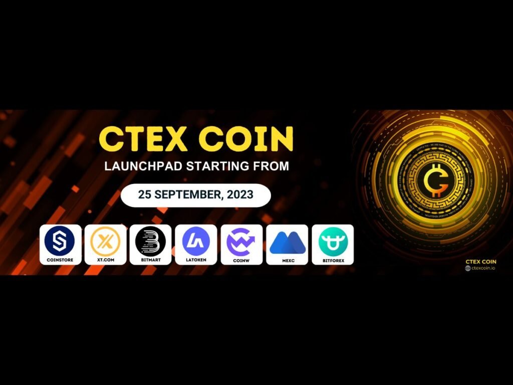 “Join the Crypto Tex Revolution: CTex Coin Launches on Major Exchanges on September 25th, 2023!”