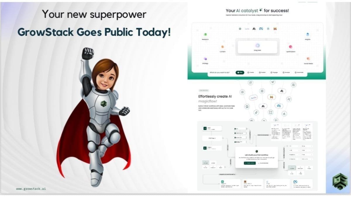 GrowStack Goes Public – A New AI Superpower for Productivity and Success