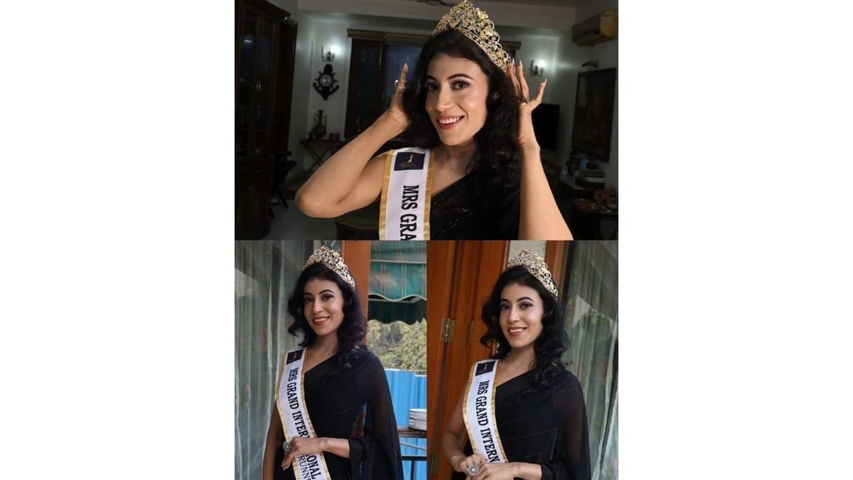 Payel Chatterjee won the title of First Runner Up 2024 At Mrs Grand International Beauty Pageant 2024