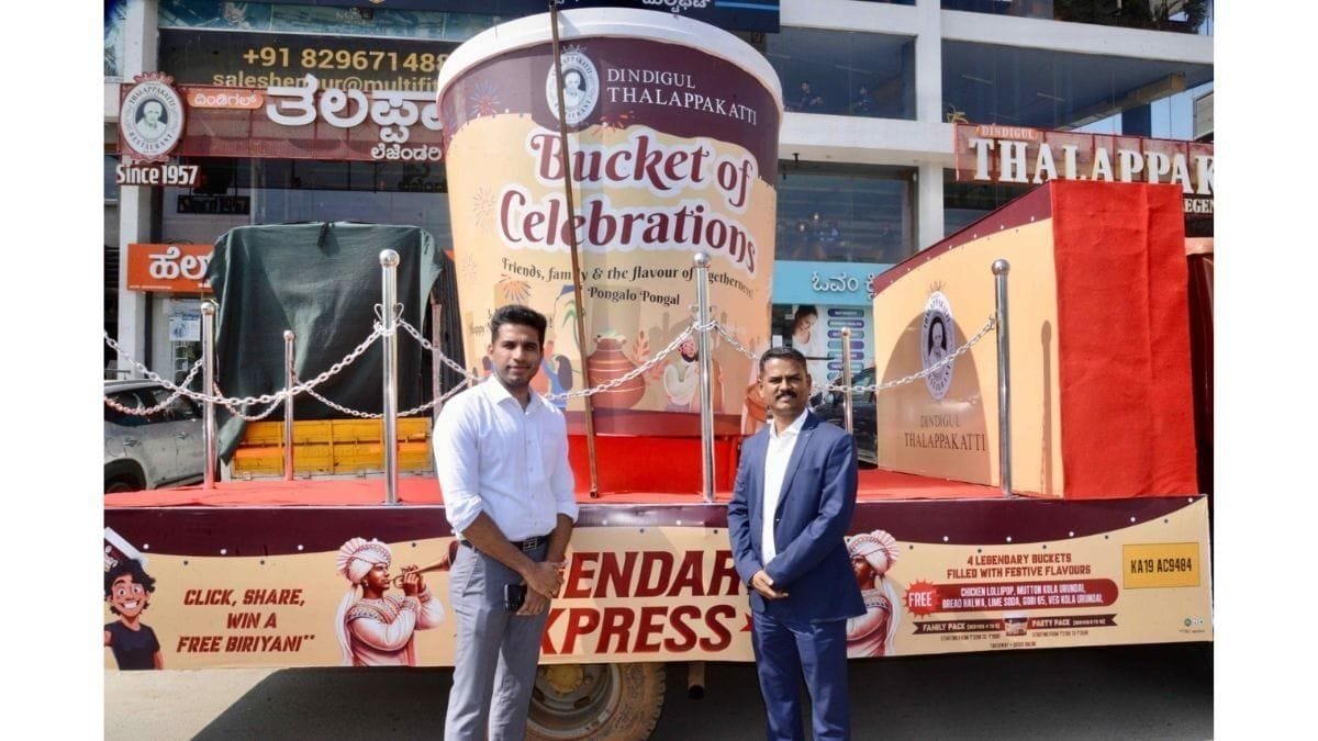 Dindigul Thalappakatti Biryani Launches “Bucket of Celebration” Campaign Across Bengaluru and Chennai