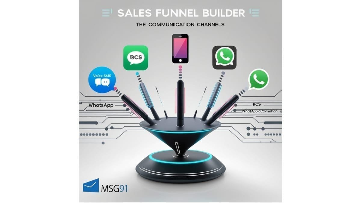 Revolutionise Your Business in 2025 with MSG91’s Powerful Sales Funnel Builder