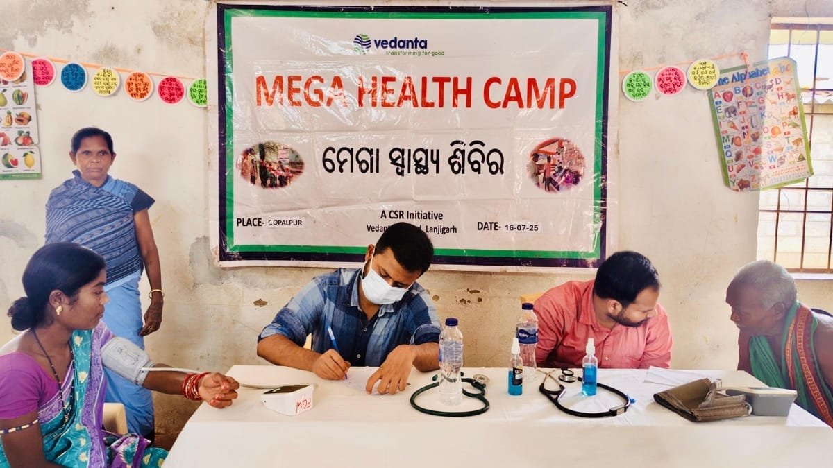 Vedanta Aluminium Organises a Mega Multi-Speciality Health Camp in Kalahandi