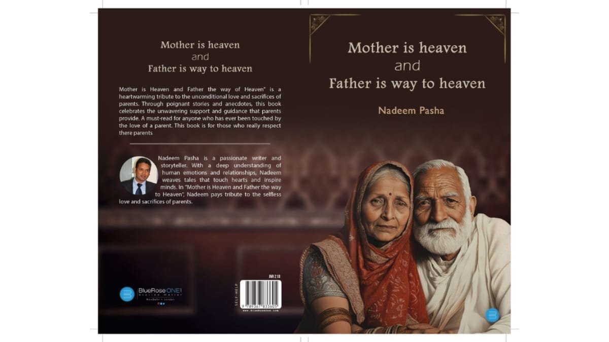 Nadeem Pasha’s Debut Book ‘Mother is Heaven and Father is Way to Heaven’ Pays Tribute to Parents