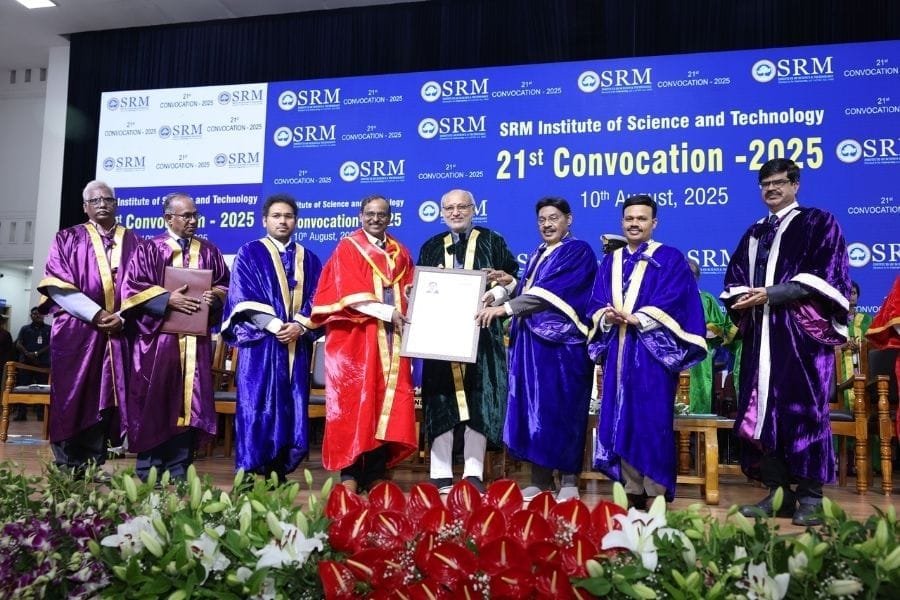 By 2040, India aims to land astronauts on the Moon and bring them back safelyâ€�, Dr. V. Narayanan, ISRO Chairman, at SRMISTâ€™s 21st Convocation 2025