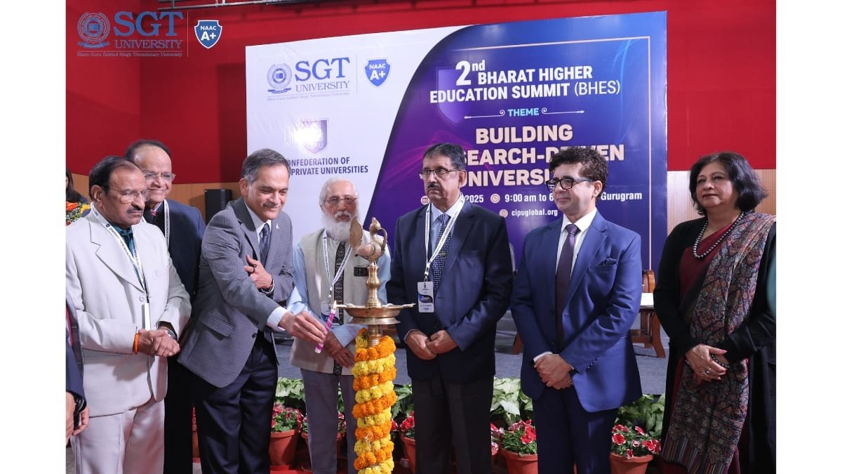 SGT University Successfully Hosts the 2nd Bharat Higher Education Summit 2025