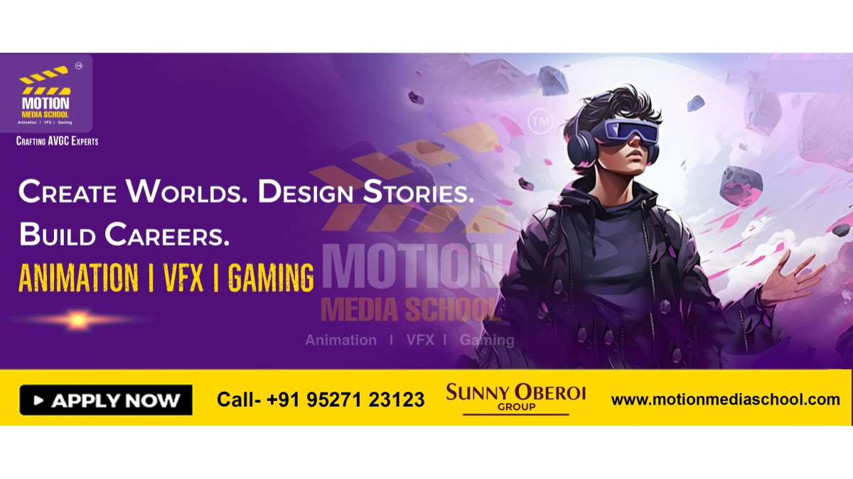 Motion Media School: Empowering Future Talent in Animation, VFX and Gaming