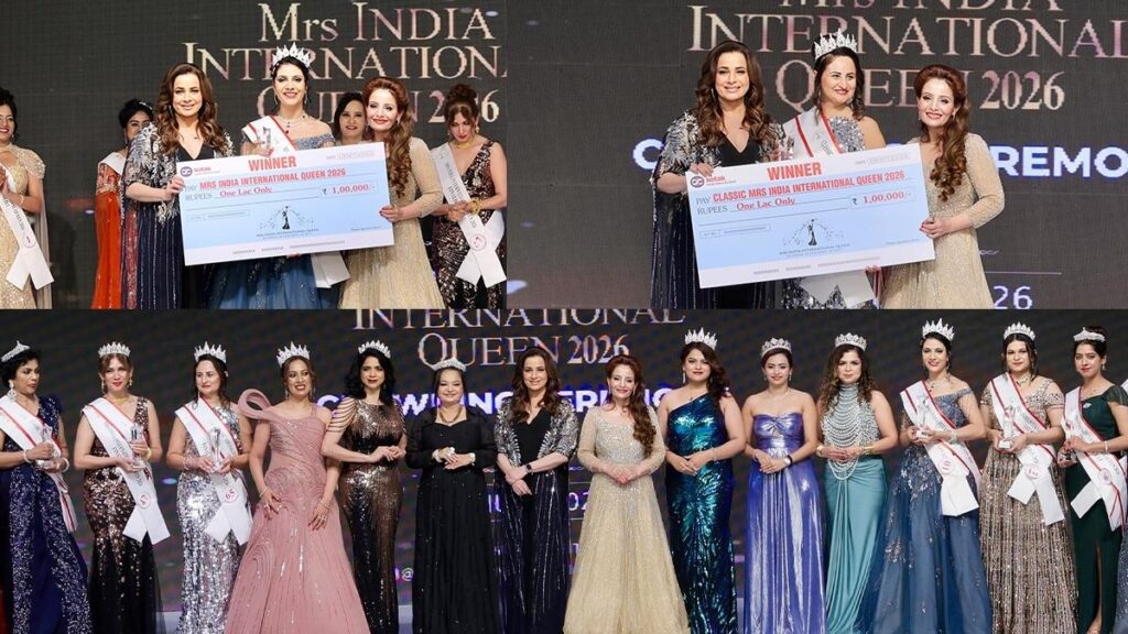 Mrs India International Queen 2026 Winners Announced: Dhanashri Joshi and Mira Gadhia