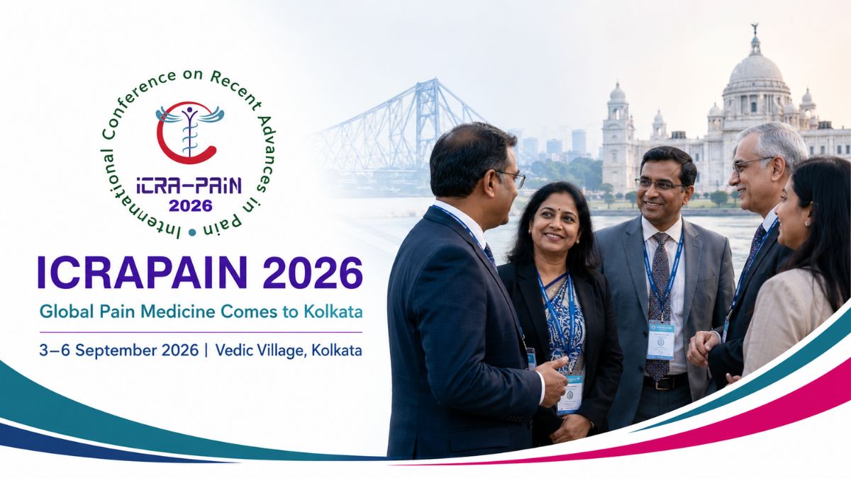 ICRAPAIN 2026 to Bring Global Pain Medicine Leaders to Kolkata