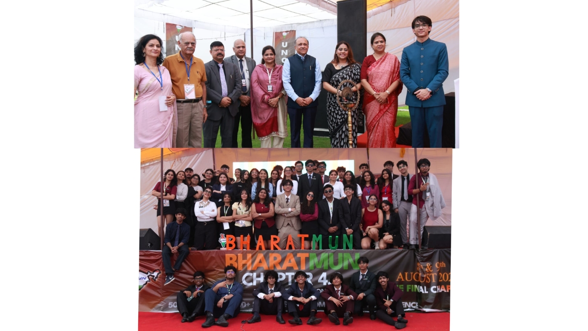 BharatMUN Chapter 4.0 Brings Together 550 Plus Students at Sushant University, Gurugram