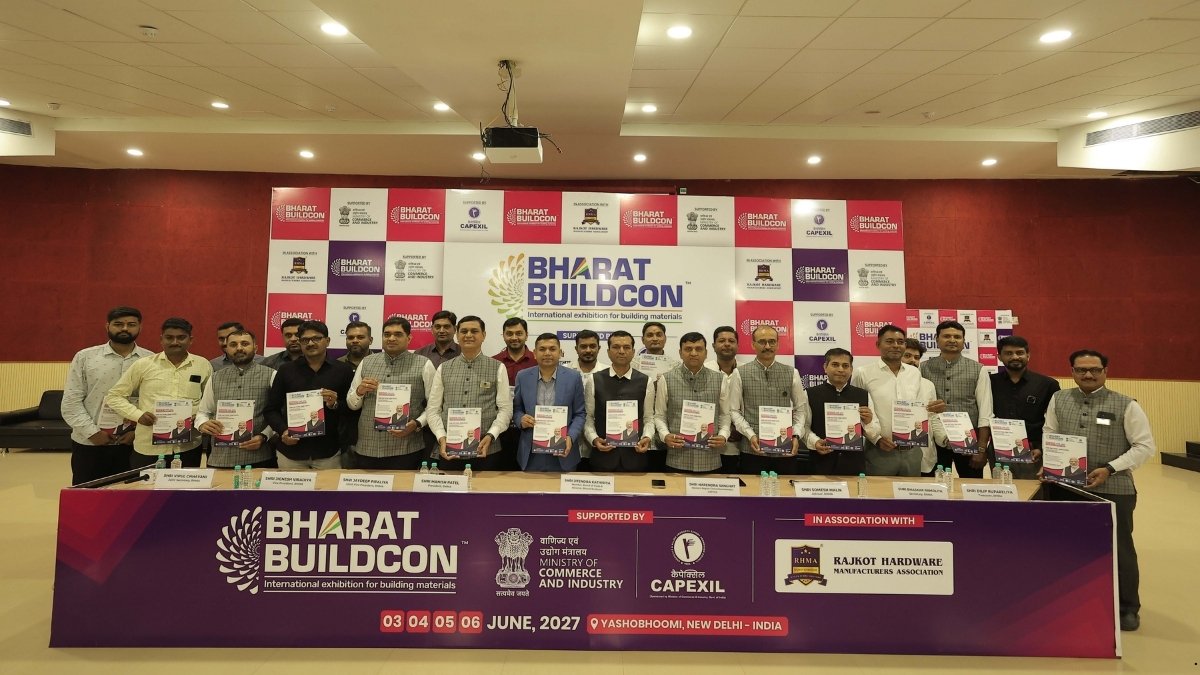 Bharat Buildcon 2027 Launches Its National Campaign from Rajkot — “One Nation. One Expo.” to Connect India’s Building Materials Industry with the Global Marketplace
