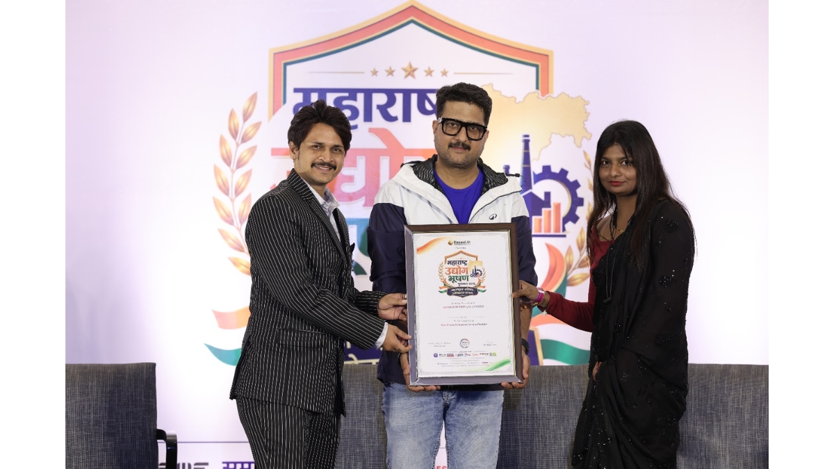 ARSHGROW Private Limited Recognized as the Most Trusted Financial Service Provider at Maharashtra Udyog Bhushan Puraskar 2026
